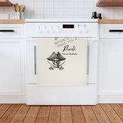 Drinking Rum Before 10 AM Pirate Tea Towel -  Organic Cotton, perfect for beach lovers, bar carts, or gifting.